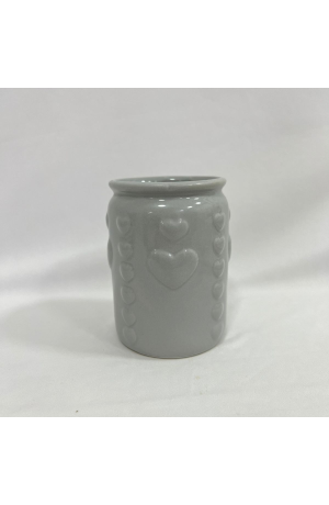 Vaso Cinza Amor G
