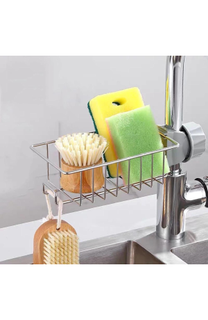 Organizador Multiuso de Inox e Plástico