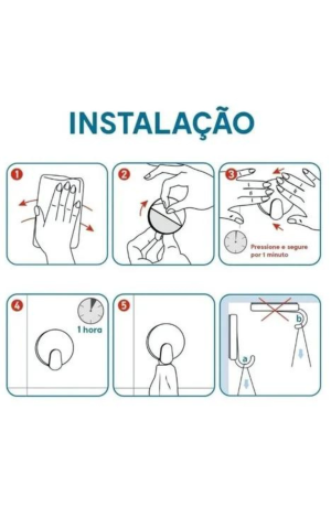 Gancho Multiuso de Metal Coração