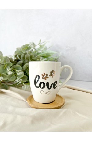 Caneca de Porcelana Love Pet 350ml