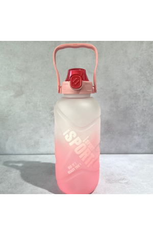 Garrafa Rosa de Plástico Sport  - 1500ml