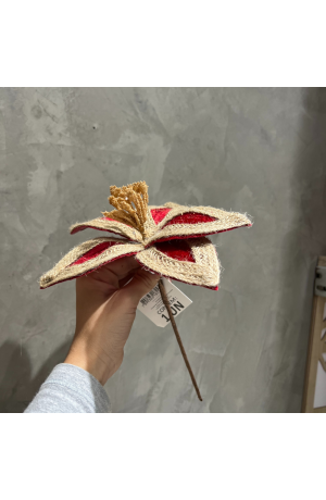 Pick Vermelho com Marrom