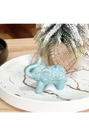 Elefante de Porcelana - Verde