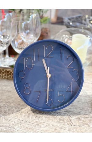 Relógio Azul de Parede