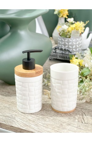 Jogo Banheiro Branco 