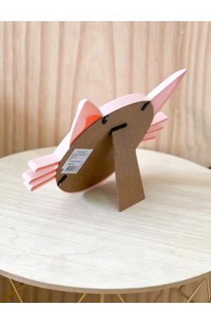 Porta Retrato de Gatinho Rosa Escuro 10x15