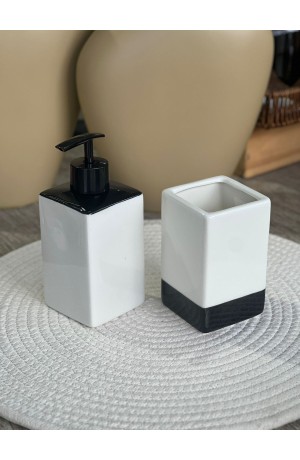 Kit de Banheiro com Preto 2 peças