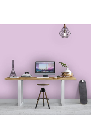 Papel de Parede Lilás  Liso Autoadesivo 5mX45cm