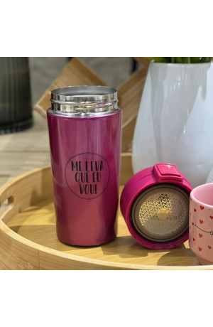 Copo Térmico Rosa 