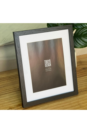 Porta Retrato Preto de MDF - 15cm X 20cm