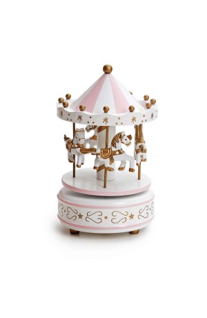 Carrosel Musical Branco de Plástico