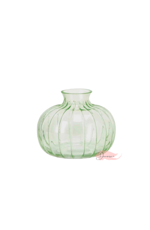 Vaso em Vidro Verde 11cm