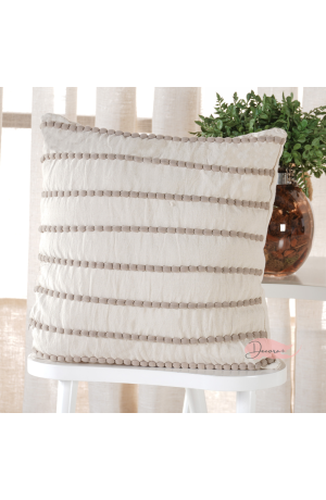 Capa de Almofada Tatto Ricamo 45x45cm