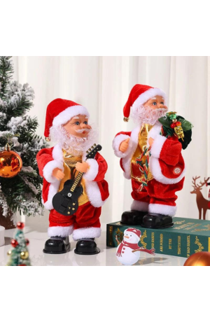Papai Noel Decorativo Musical  - 27cm