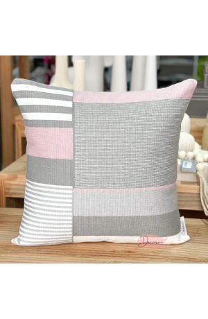 Capa de Almofada Bordada - 43cm X 43cm Mod 4