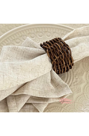 Kit com 2 Porta Guardanapo de Rattan