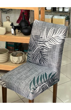 Capa de Cadeira Floral em Poliéster - 40cmX50cm / 45cmX65cm