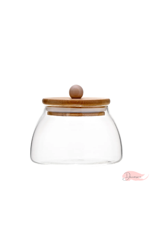 Pote de Vidro com Tampa - 450ml