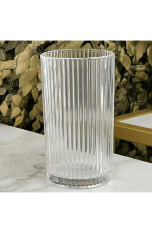 Jogo com 6 Copos de Vidro Graffiato Long Drink 420ml