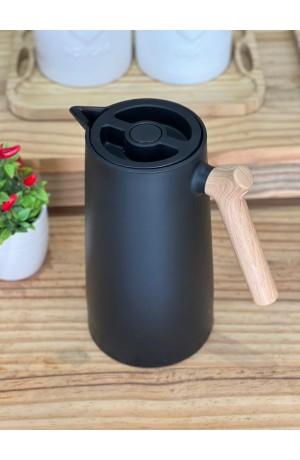 Garrafa Preta Térmica - Nórdica 1000ml