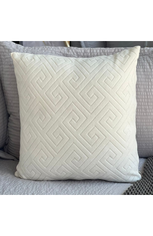 Capa de Almofada Creme -  44cm X 44cm