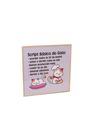Quadro Gatinho 