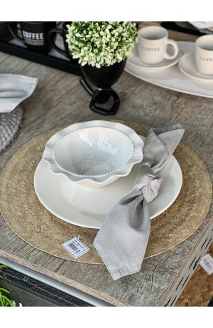 Jogo Americano de Palha  Claro - 38cm