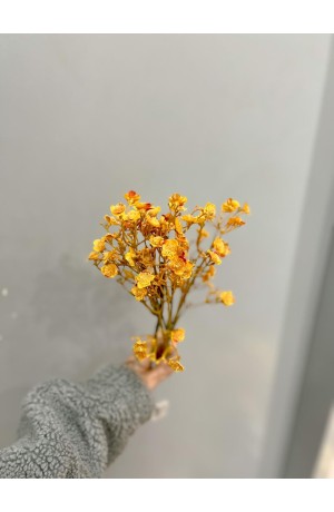 Haste de Mosquitinho Outono Laranja - 48cm (Artificial)