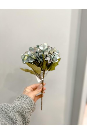 Mini buque de Hortênsia Azul - 30cm (Artificial )