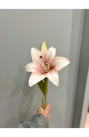 Flor de Lirio Branca - 52cm ( Artificial )