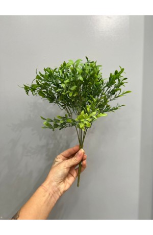 Buquê de Folhagem Verde - 34 cm (Artificial)