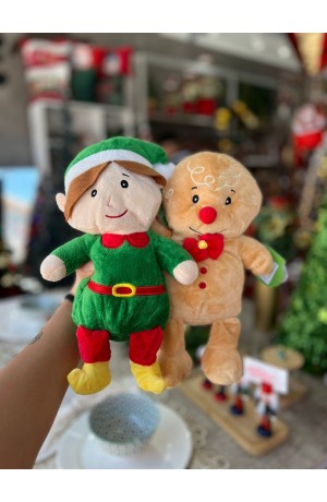 Pelúcia de Gnomo de Natal