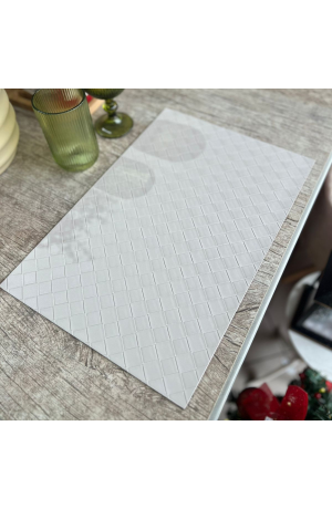 Jogo Americano Anselmo Cinza