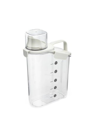 Dispenser Multiuso c/Tampa Hermética Branca - 21cm X 10.7cm X 31cm (2500ml)