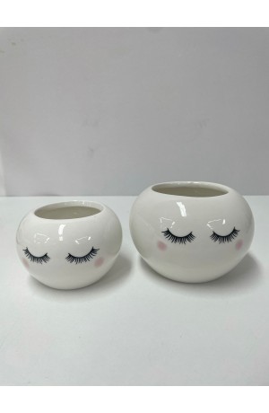 VASO CILIOS OLHOS FECHADO GRANDE