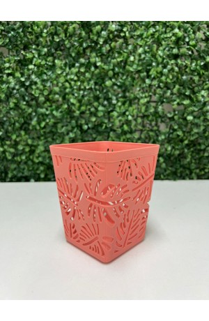 Porta Treco Salmão Quadrado