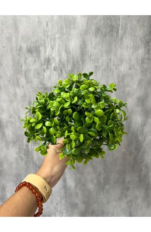 Buque Verde de Folhagem Artificial
