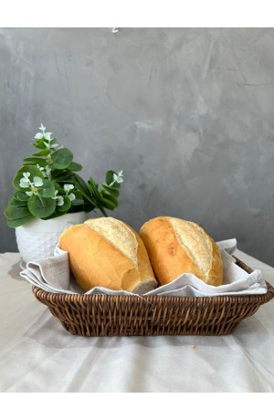 Cesto em VimeQuadrada