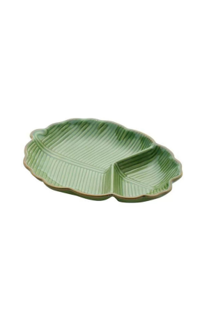 Folha de Ceramica Banana Leaf Verde