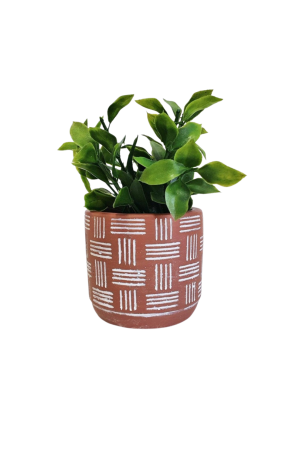  Cachepot Terracota em Cimento Mod2